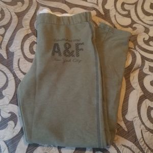 Women's Abercrombie and Fitch sweatpants